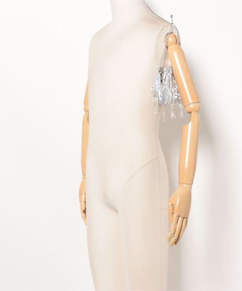 Dorry Doll(ドリードール)の「ビジューフリンジバッグ(ハンドバッグ・レディース・ブラック/グレー/ベージュ・FREE)」の22枚目の写真