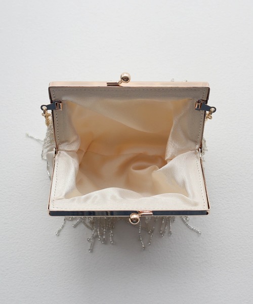 Dorry Doll(ドリードール)の「ビジューフリンジバッグ(ハンドバッグ・レディース・ブラック/グレー/ベージュ・FREE)」の14枚目の写真