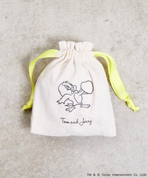 FLAPPER（フラッパー）の「FLAPPER フラッパー:トムとジェリー フレンズミニ巾着（ポーチ）」