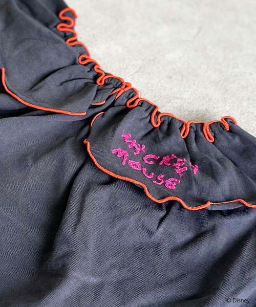 Disney（ディズニー）の「【Disney】ミッキーマウス/ビッグカラー2WAYチュニック（kids/XS～LL）（チュニック・キッズ・ピンク/チャコール・L/M/S/XS/LL）」の8枚目の写真