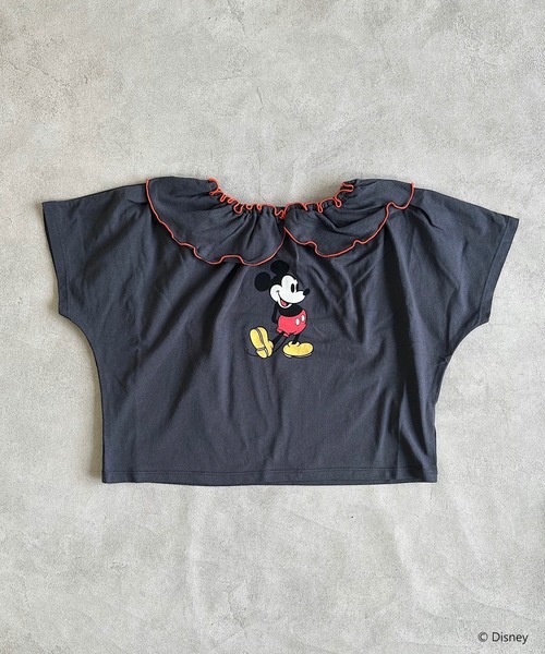 Disney（ディズニー）の「【Disney】ミッキーマウス/ビッグカラー2WAYチュニック（kids/XS～LL）（チュニック・キッズ・ピンク/チャコール・L/M/S/XS/LL）」の15枚目の写真