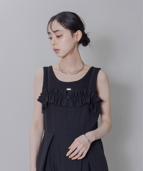 美品　エイミーロウ　レースドッキングブルゾン Eimee Law（エイミーロウ）の「ドットシアーブルゾン（ブルゾン