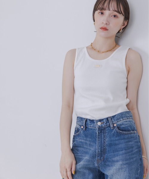 2WAYテレコタンクトップス（タンクトップ）｜Eimee Law