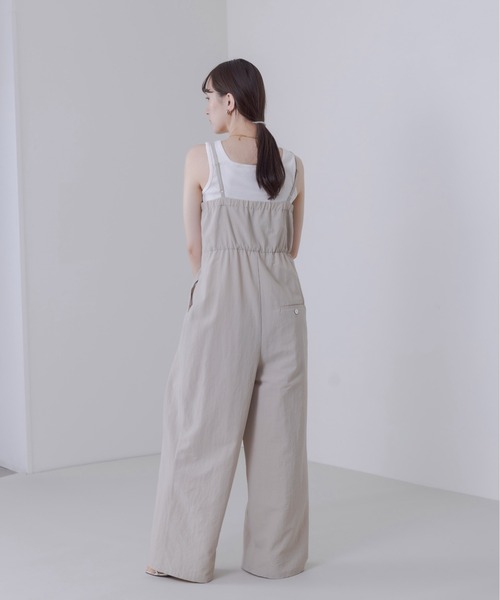 Eimee Law（エイミーロウ）の「2WAYテレコタンクトップス（タンクトップ・レディース・スミクロ/アイボリー/ブルー/ブラック/ライトベージュ/オフホワイト/ライトグレー・38/FREE）」の9枚目の写真