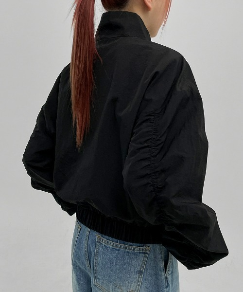 BLACKUP（ブラックアップ）の「[MADE] ブレッソンナイロンクロップ