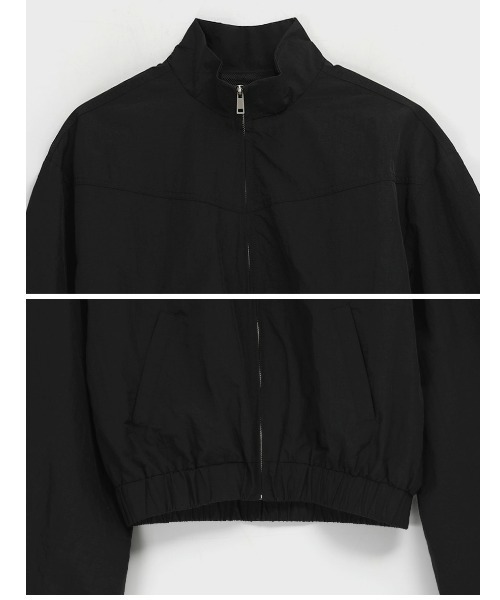 BLACKUP（ブラックアップ）の「[MADE] ブレッソンナイロンクロップ