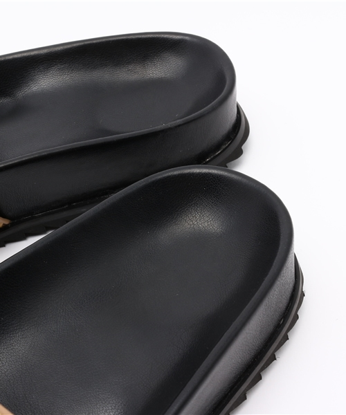 MOUSSY（マウジー）の「FLAT SANDAL（サンダル・レディース・ブラウン系その他/ブラック・MEDIUM/SMALL/LARGE）」の8枚目の写真