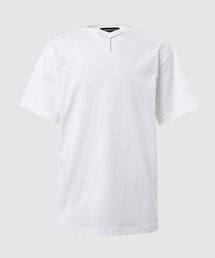 y\project カットソー Y/Project Black Draped Moto Print Long Sleeve T-Shirt Y/Project