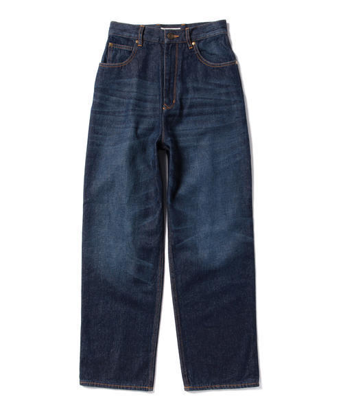 B:MING by BEAMS(ビーミングバイビームス)の「ビーミング by ビームス / ストレートデニムパンツ(デニムパンツ・レディース・インディゴブルー/ネイビー・MEDIUM/SMALL)」の11枚目の写真
