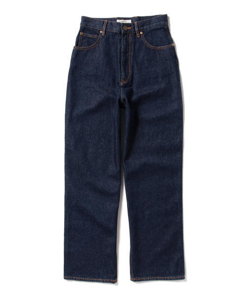 B:MING by BEAMS(ビーミングバイビームス)の「ビーミング by ビームス / ストレートデニムパンツ(デニムパンツ・レディース・インディゴブルー/ネイビー・MEDIUM/SMALL)」の12枚目の写真