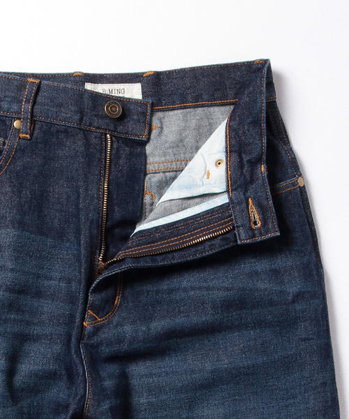 B:MING by BEAMS(ビーミングバイビームス)の「ビーミング by ビームス / ストレートデニムパンツ(デニムパンツ・レディース・インディゴブルー/ネイビー・MEDIUM/SMALL)」の13枚目の写真