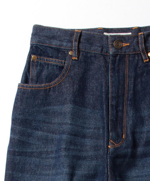 B:MING by BEAMS(ビーミングバイビームス)の「ビーミング by ビームス / ストレートデニムパンツ(デニムパンツ・レディース・インディゴブルー/ネイビー・MEDIUM/SMALL)」の16枚目の写真