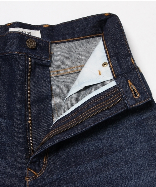 B:MING by BEAMS(ビーミングバイビームス)の「ビーミング by ビームス / ストレートデニムパンツ(デニムパンツ・レディース・インディゴブルー/ネイビー・MEDIUM/SMALL)」の7枚目の写真