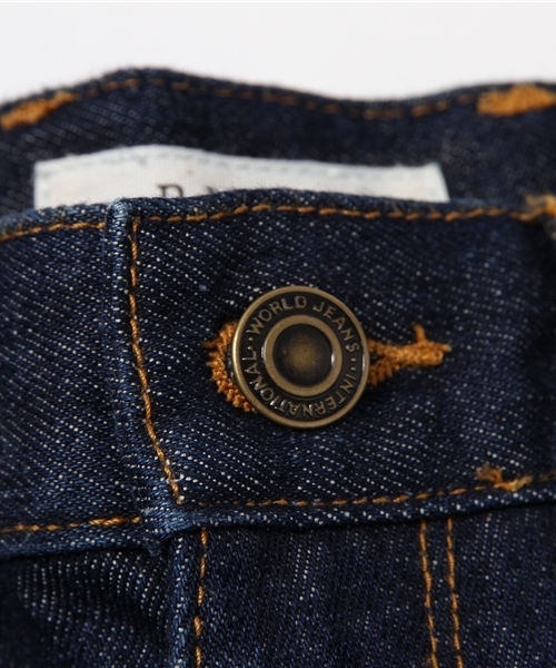 B:MING by BEAMS(ビーミングバイビームス)の「ビーミング by ビームス / ストレートデニムパンツ(デニムパンツ・レディース・インディゴブルー/ネイビー・MEDIUM/SMALL)」の8枚目の写真