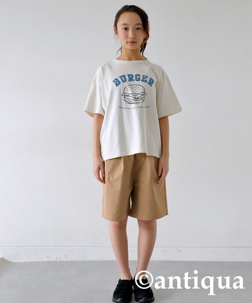 antiqua（アンティカ）の「タックハーフパンツ（その他パンツ・キッズ・ピンク/ベージュ/ブラック・140/150/160）」の22枚目の写真