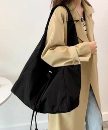 ドローコード巾着 ショルダーバッグ