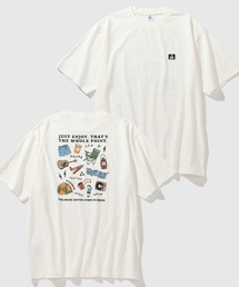 【GERRY/ジェリー】ヘビーウェイト バックプリント 半袖Tシャツ