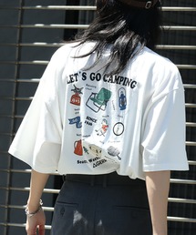 【GERRY/ジェリー】ヘビーウェイト バックプリント 半袖Tシャツ
