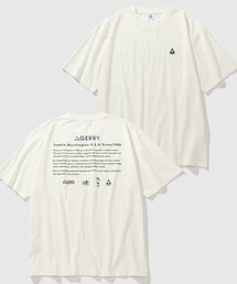 【GERRY/ジェリー】ヘビーウェイト バックプリント 半袖Tシャツ