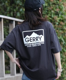 【GERRY/ジェリー】ヘビーウェイト バックプリント 半袖Tシャツ