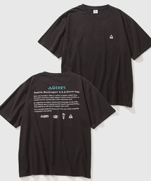【GERRY/ジェリー】ヘビーウェイト バックプリント 半袖Tシャツ