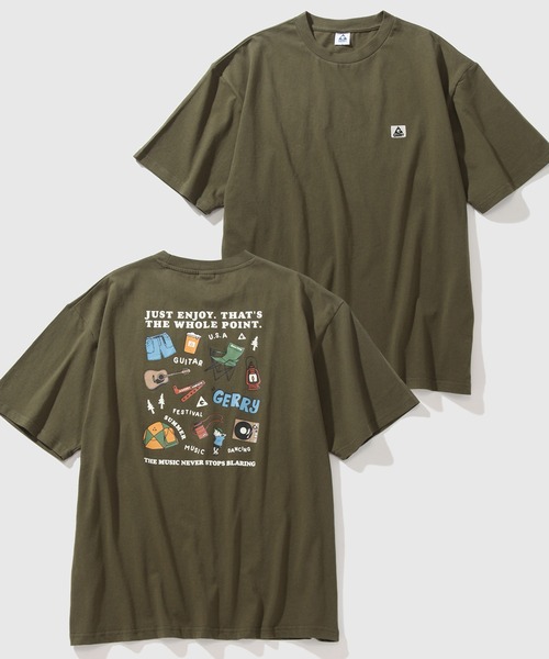 GERRY(ジェリー)の「【GERRY/ジェリー】ヘビーウェイト バックプリント 半袖Tシャツ(Tシャツ/カットソー・メンズ・ホワイト系1/ホワイト系2/ホワイト系3/ホワイト系4/ホワイト系5/ホワイト系6/ホワイト系7/ブラック系1/ブラック系2/ブラック系3/ブラック系4/ブラック系5/ブラック系6/ブラック系7/カーキ系1/カーキ系2/カーキ系3/カーキ系4/カーキ系5/カーキ系6/カーキ系7/ブルー系1/ブルー系2/ブルー系3/ブルー系4/ブルー系5/ブルー系6/ブルー系7・LL/M/L)」の17枚目の写真
