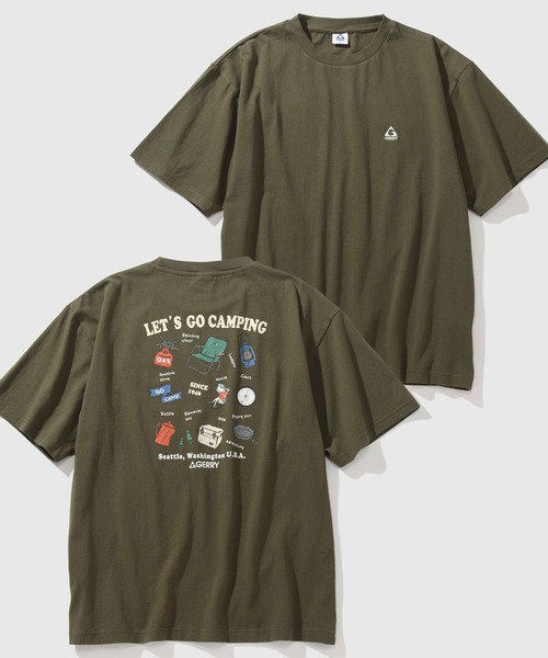 GERRY(ジェリー)の「【GERRY/ジェリー】ヘビーウェイト バックプリント 半袖Tシャツ(Tシャツ/カットソー・メンズ・ホワイト系1/ホワイト系2/ホワイト系3/ホワイト系4/ホワイト系5/ホワイト系6/ホワイト系7/ブラック系1/ブラック系2/ブラック系3/ブラック系4/ブラック系5/ブラック系6/ブラック系7/カーキ系1/カーキ系2/カーキ系3/カーキ系4/カーキ系5/カーキ系6/カーキ系7/ブルー系1/ブルー系2/ブルー系3/ブルー系4/ブルー系5/ブルー系6/ブルー系7・LL/M/L)」の19枚目の写真