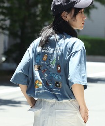 【GERRY/ジェリー】ヘビーウェイト バックプリント 半袖Tシャツ