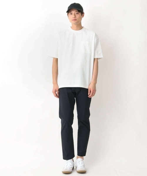 a.v.v（アーヴェヴェ）の「【接触冷感/速乾】ドローコード付きワイドシルエットカットソー(URBAN TECHシリーズ）（Tシャツ/カットソー・メンズ・チャコールグレー/ネイビー/ホワイト・48/46/50/44）」の8枚目の写真