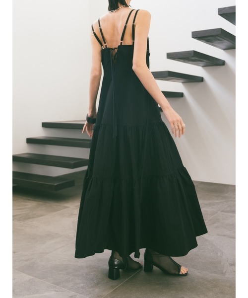 Eyelet Tiered Dress/アイレットティアードワンピース Eyelet Tiered Dress｜アイレットティアードドレス – MARTE