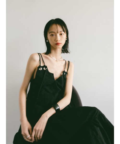 sahara（サハラ）の「Eyelet Tiered Dress/アイレットティアード