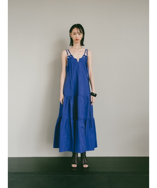 sahara（サハラ）の「Eyelet Tiered Dress/アイレットティアード