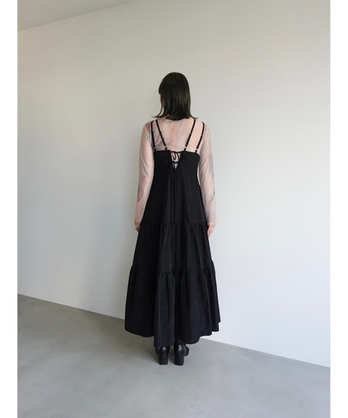 sahara（サハラ）の「Eyelet Tiered Dress/アイレットティアード