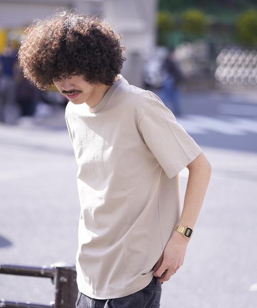 ndx(エヌディーエックス)の「【ndx / エヌディーエックス】BOXY T-SH(Tシャツ/カットソー・メンズ・ホワイト/ブラック/ピンク/ブルー系その他/ネイビー/ベージュ/ライトグリーン・MEDIUM/LARGE/X-LARGE)」の11枚目の写真