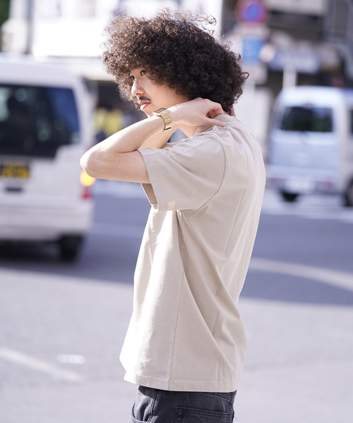 ndx(エヌディーエックス)の「【ndx / エヌディーエックス】BOXY T-SH(Tシャツ/カットソー・メンズ・ホワイト/ブラック/ピンク/ブルー系その他/ネイビー/ベージュ/ライトグリーン・MEDIUM/LARGE/X-LARGE)」の12枚目の写真