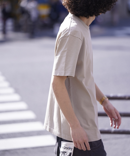 ndx(エヌディーエックス)の「【ndx / エヌディーエックス】BOXY T-SH(Tシャツ/カットソー・メンズ・ホワイト/ブラック/ピンク/ブルー系その他/ネイビー/ベージュ/ライトグリーン・MEDIUM/LARGE/X-LARGE)」の13枚目の写真