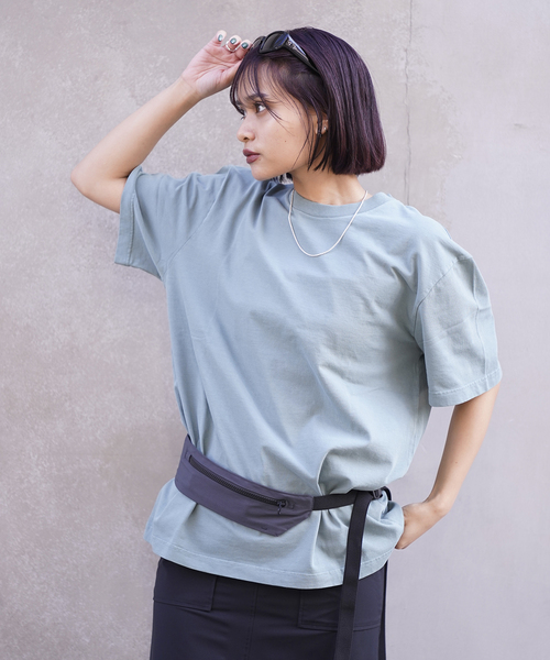 ndx(エヌディーエックス)の「【ndx / エヌディーエックス】BOXY T-SH(Tシャツ/カットソー・メンズ・ホワイト/ブラック/ピンク/ブルー系その他/ネイビー/ベージュ/ライトグリーン・MEDIUM/LARGE/X-LARGE)」の15枚目の写真