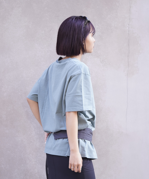 ndx(エヌディーエックス)の「【ndx / エヌディーエックス】BOXY T-SH(Tシャツ/カットソー・メンズ・ホワイト/ブラック/ピンク/ブルー系その他/ネイビー/ベージュ/ライトグリーン・MEDIUM/LARGE/X-LARGE)」の16枚目の写真