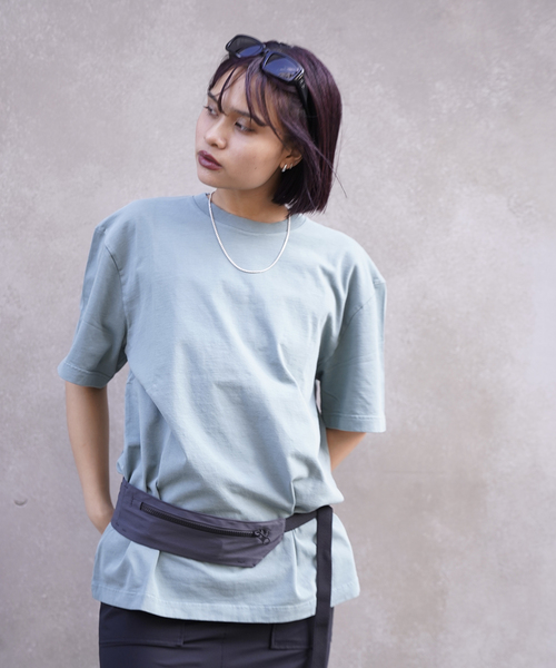 ndx(エヌディーエックス)の「【ndx / エヌディーエックス】BOXY T-SH(Tシャツ/カットソー・メンズ・ホワイト/ブラック/ピンク/ブルー系その他/ネイビー/ベージュ/ライトグリーン・MEDIUM/LARGE/X-LARGE)」の17枚目の写真