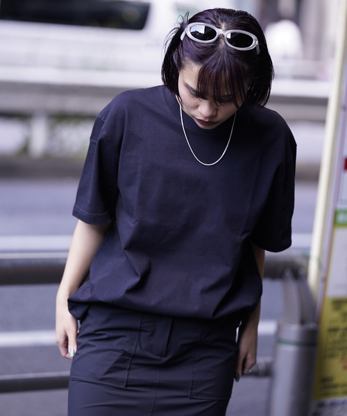 ndx(エヌディーエックス)の「【ndx / エヌディーエックス】BOXY T-SH(Tシャツ/カットソー・メンズ・ホワイト/ブラック/ピンク/ブルー系その他/ネイビー/ベージュ/ライトグリーン・MEDIUM/LARGE/X-LARGE)」の20枚目の写真