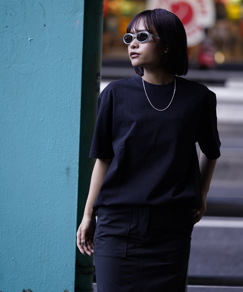 ndx(エヌディーエックス)の「【ndx / エヌディーエックス】BOXY T-SH(Tシャツ/カットソー・メンズ・ホワイト/ブラック/ピンク/ブルー系その他/ネイビー/ベージュ/ライトグリーン・MEDIUM/LARGE/X-LARGE)」の22枚目の写真