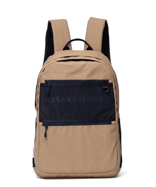 BEAMS DESIGN(ビームス デザイン)の「BEAMSDESIGN(ビームスデザイン)エラスティックメッシュバックパック(L)(バックパック/リュック・メンズ・ネイビー/ブラック/グレー/サンドベージュ・FREE)」の4枚目の写真