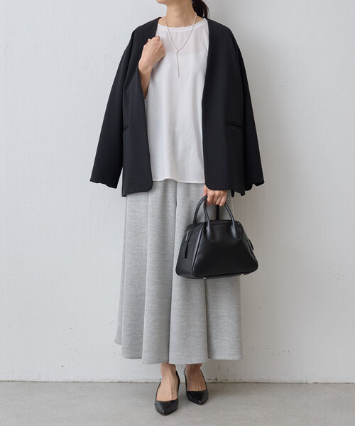 BEARDSLEY（ビアズリー）の「ボールチェーンタイネックレス（リング・レディース・シルバー・FREE）」の2枚目の写真