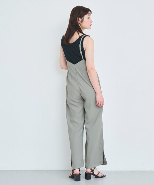 サロペット・オーバーオール・オールインワン RoseMuse Off shoulder frills romper gray off shoulder frills romper – BUNNY APARTMENT