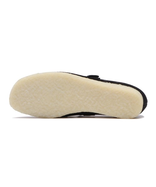 Clarks（クラークス）の「W WALLABEE T-BAR　26175666（モカシン/デッキシューズ・レディース・ブラック・3/3h/4/4h/5/5h/6）」の9枚目の写真