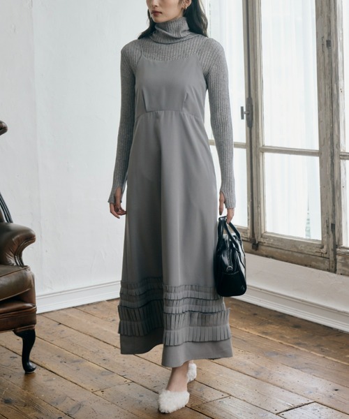 ECREL エクレール　ツイードジレワンピース ECREL（エクレール）｜ワンピース一覧 - WEAR ECREL エクレール