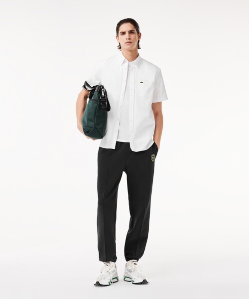 LACOSTE（ラコステ）の「オーガニックコットン オックスフォードボタンダウンシャツ（シャツ/ブラウス・メンズ・ホワイト/ダークネイビー/ライトブルー・38/39/40/41）」の7枚目の写真