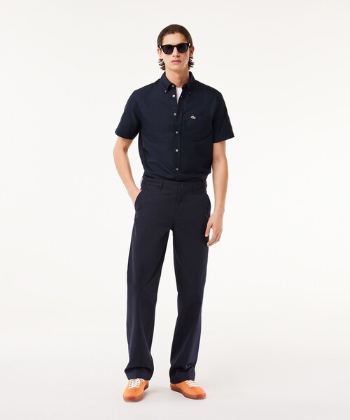 LACOSTE（ラコステ）の「オーガニックコットン オックスフォードボタンダウンシャツ（シャツ/ブラウス・メンズ・ホワイト/ダークネイビー/ライトブルー・38/39/40/41）」の15枚目の写真