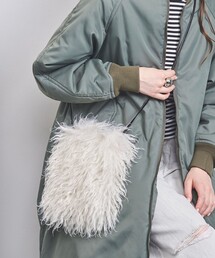 UNITED ARROWS | ロング フェイクファー ポシェット(ショルダーバッグ)
