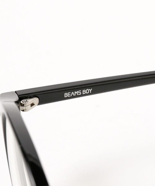 BEAMS BOY（ビームスボーイ）の「ボストン クリア レンズ メガネ 24FW（メガネ・レディース・ブラック/その他/ピンク/ベージュ・ONE SIZE）」の11枚目の写真